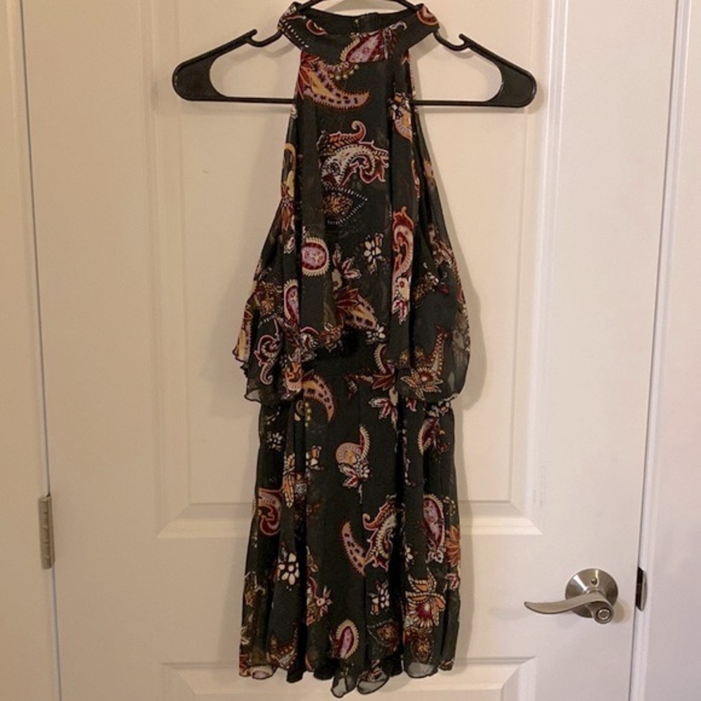 Charlotte Russe High Neck Romper